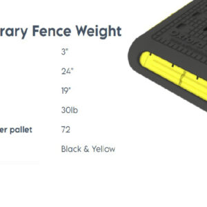 Temporary Fence Weight